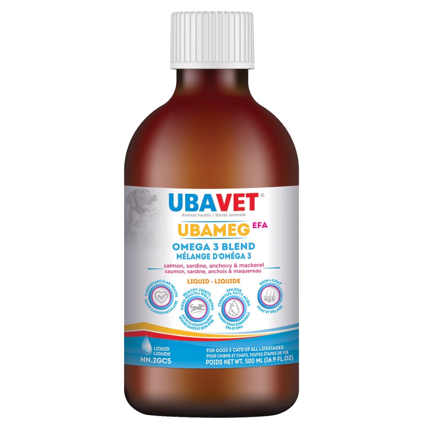 UbaVet UbaMeg EFA Omega-3 (Four) Blend