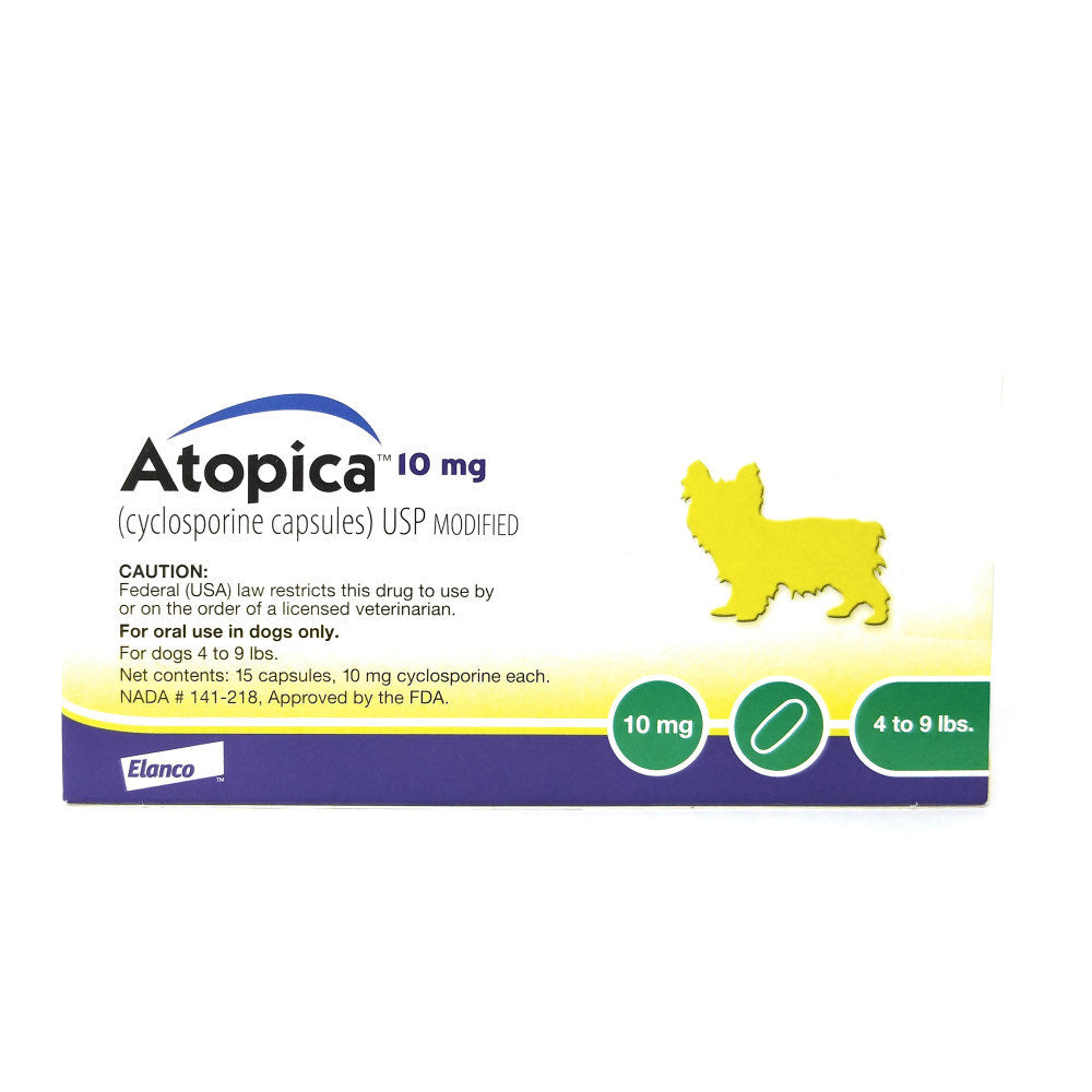 Atopica 10mg for Dogs