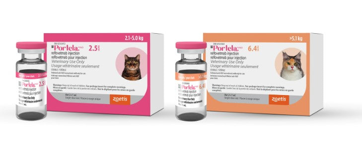 Portela injection for cats 2.5mg/ml