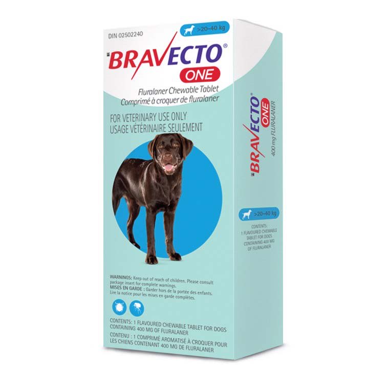 Bravecto ONE (20.1-40kg) Blue