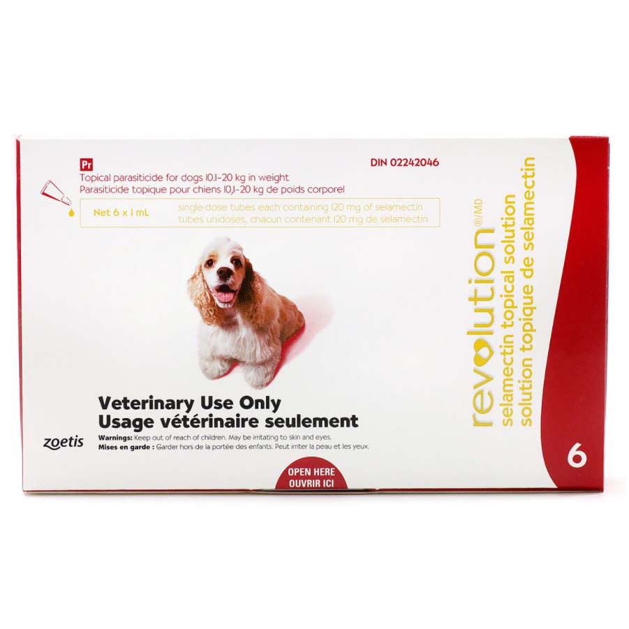 Revolution for Dogs 120mg (Red)