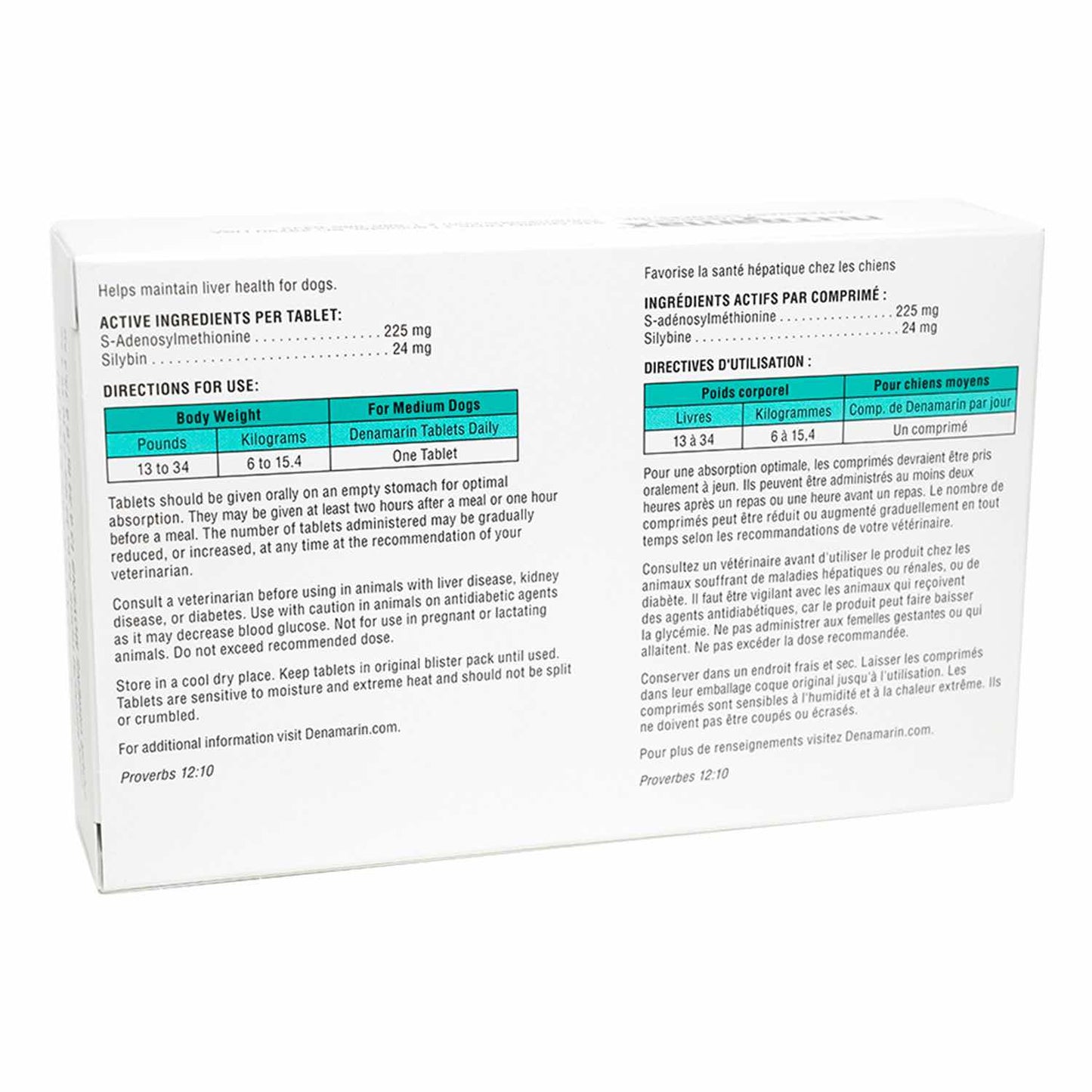 Denamarin Tablet for Dogs (Medium, 6-15kg)
