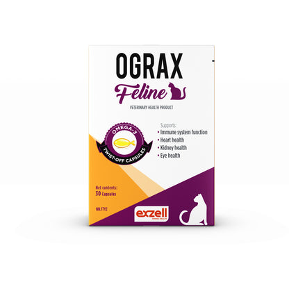 Ograx Feline twist-off capsules for cats