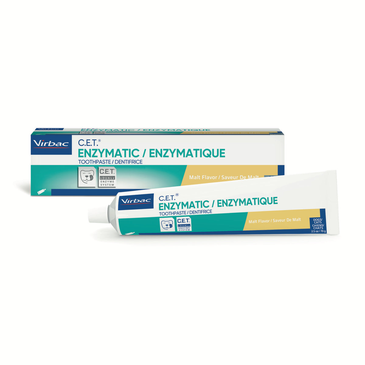 Virbac C.E.T Enzymatic Toothpaste for Cats and Dogs