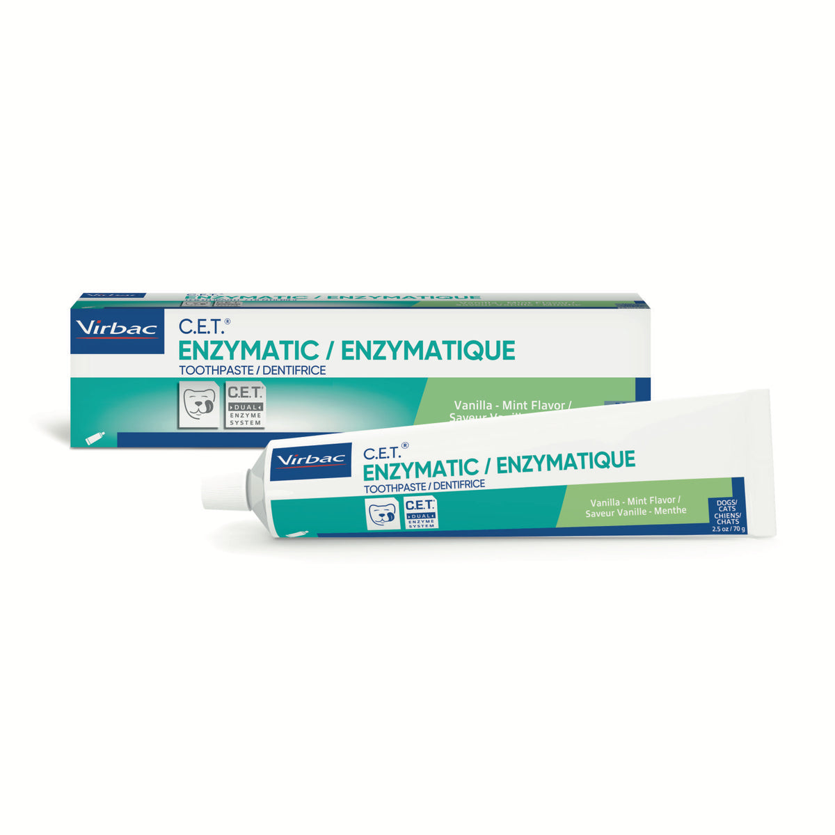 Virbac C.E.T Enzymatic Toothpaste for Cats and Dogs