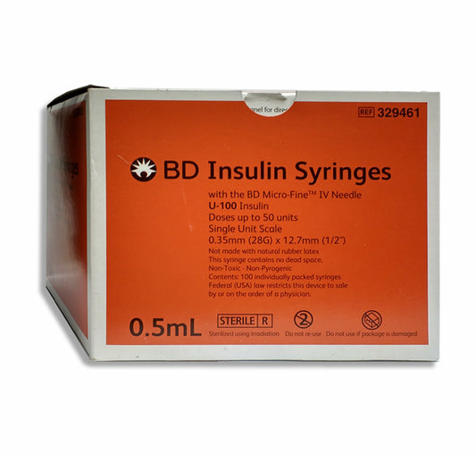 BD Insulin Syringes with BD Micro-Fine IV Needles
