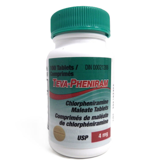 Chlorpheniramine 4mg
