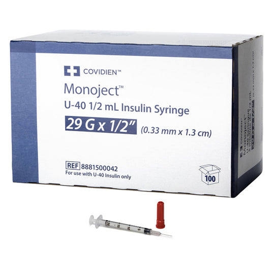 Monoject Insulin Syringes