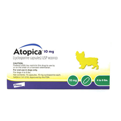 Atopica 10mg for Dogs