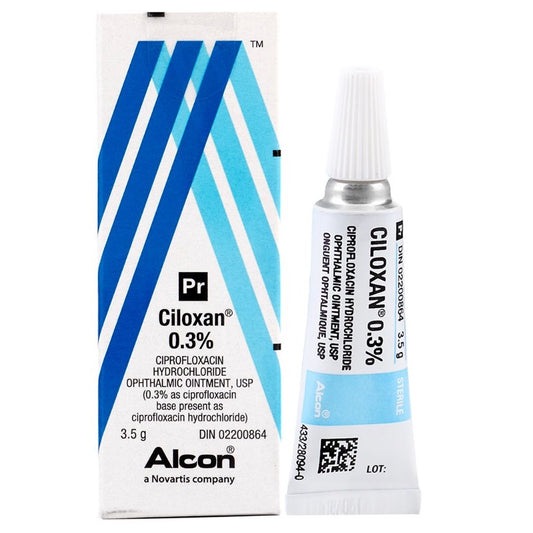 Ciloxan Ophtalmic Ointment 3.5g