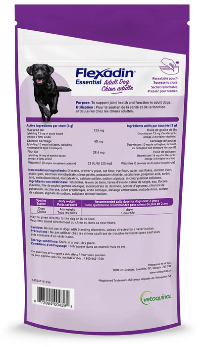 Flexadin Adult Dog chews for dogs