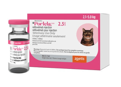 Portela injection for cats 2.5mg/ml