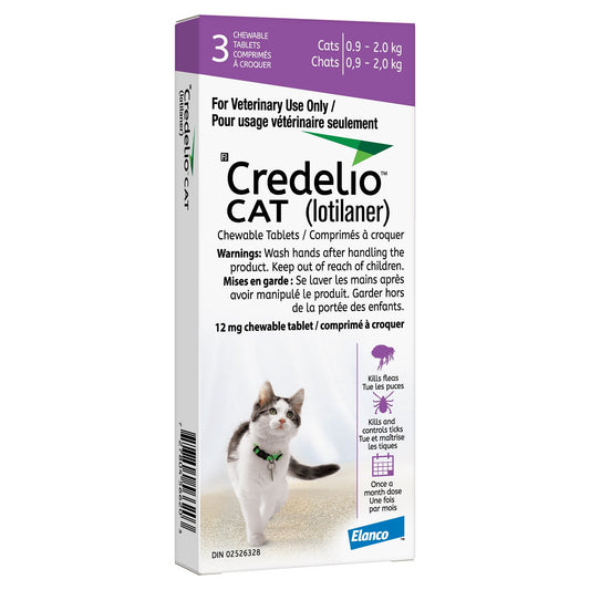 Credelio Cat 0.9-2.0kg (purple)