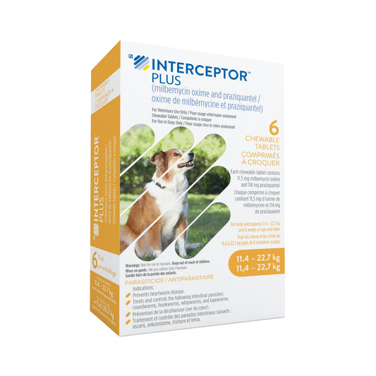 Interceptor Plus (Yellow 11.4-22.7kg)