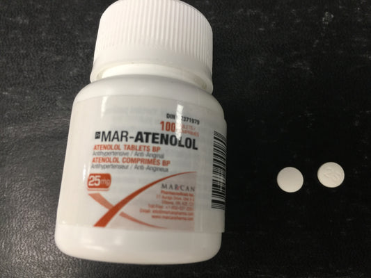 Atenolol 25mg