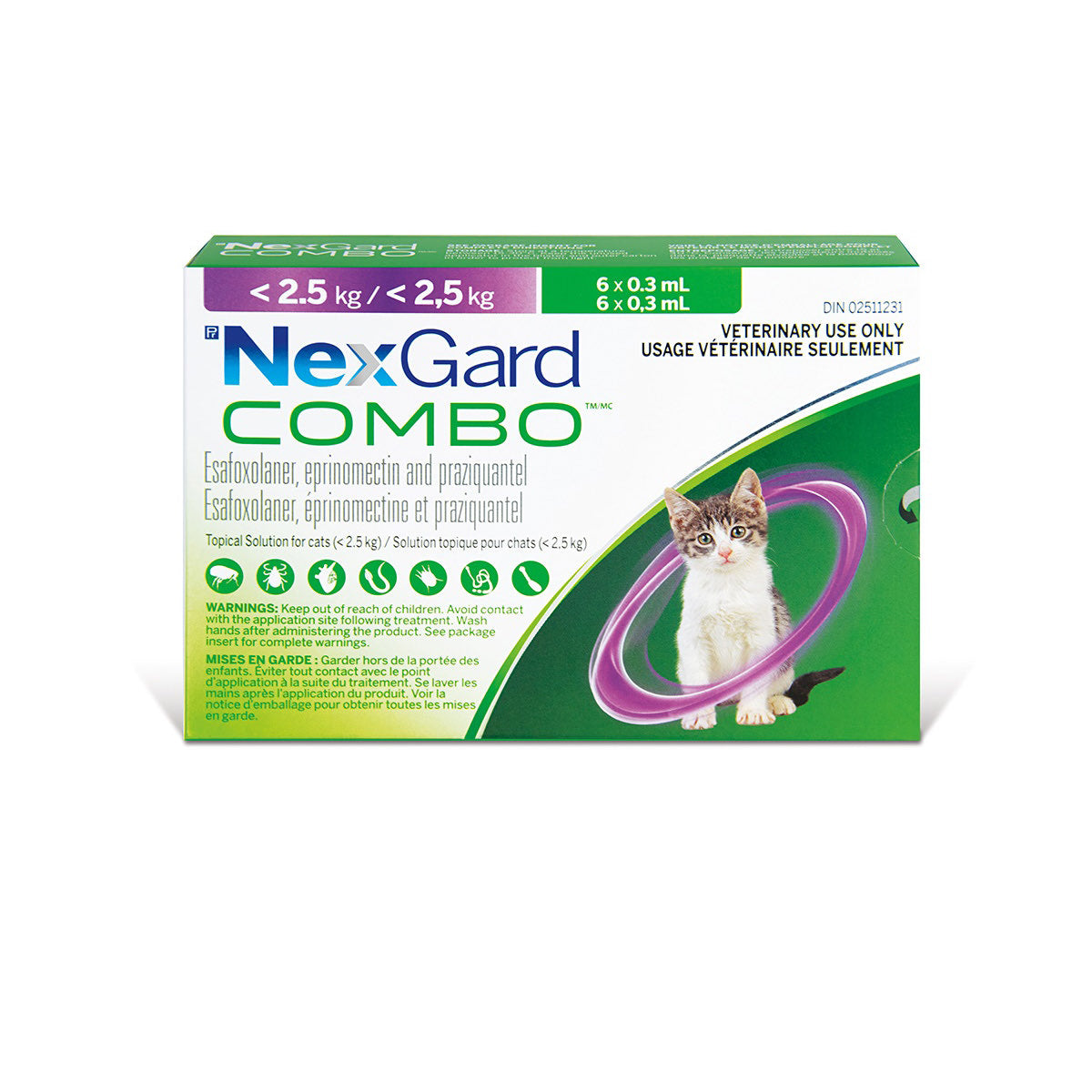 NexGard Combo (purple) <2.5kg