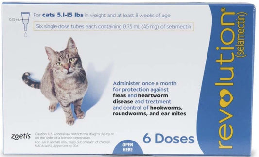 Revolution for Cats 45mg (Blue)