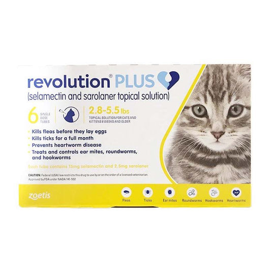 Revolution Plus 15mg/2.5mg (Gold)