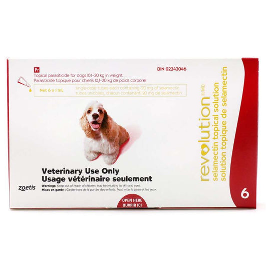 Revolution for Dogs 120mg (Red)