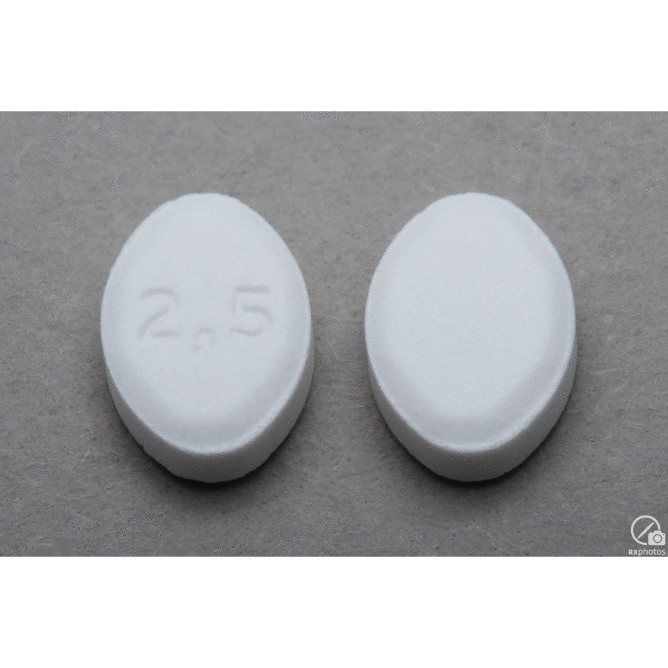 Amlodipine Besylate (Sandoz) 2.5mg Tablets
